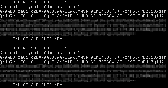 Public key as generated by PuTTYGen (incorrect)