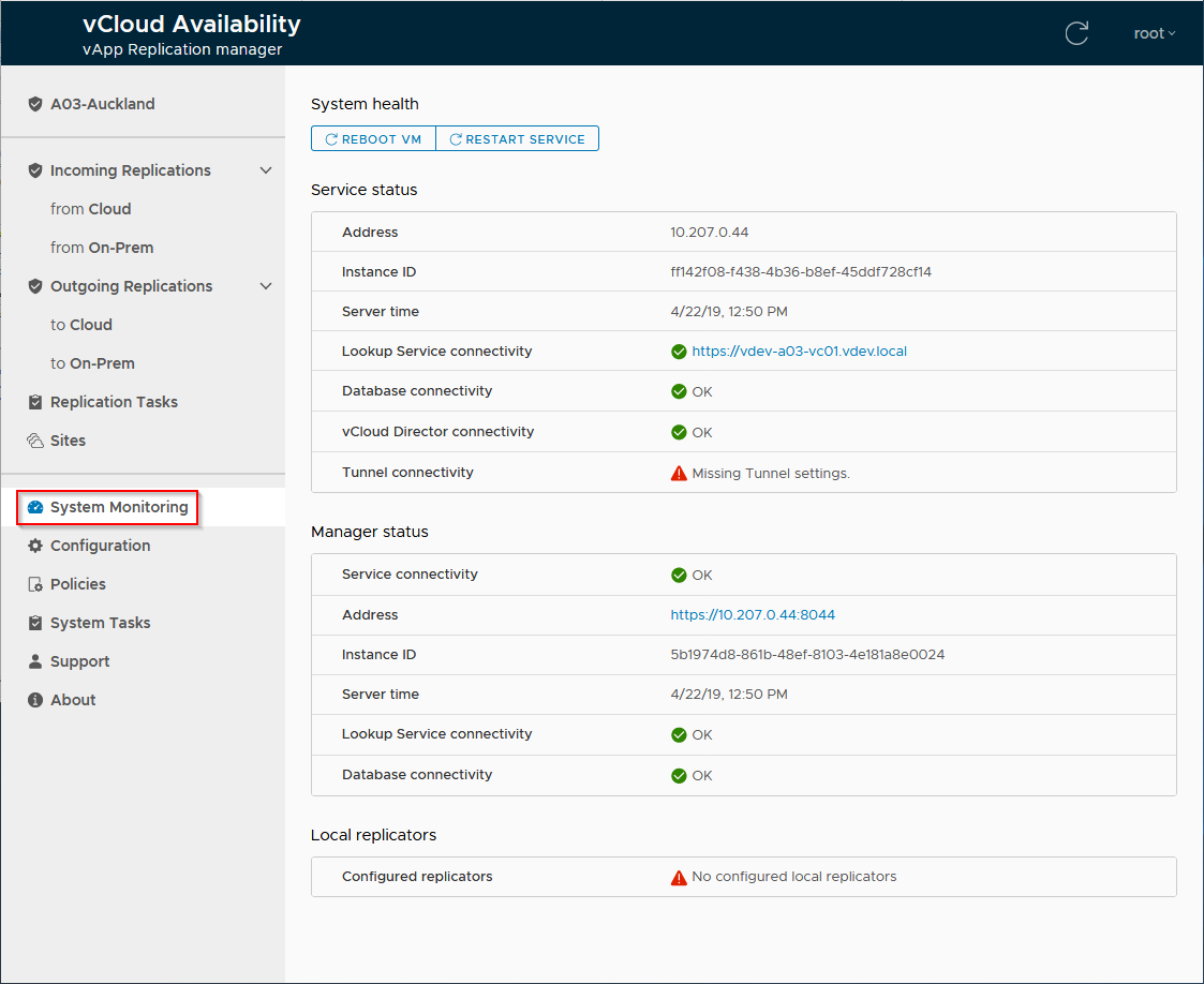 Step 2 - Post initial setup wizard