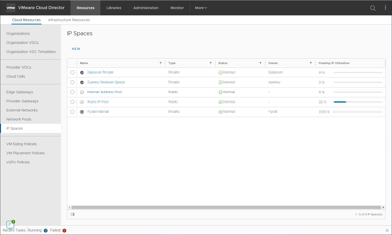 New IP Space pool available